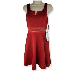 City Studios Red Dress Size 7